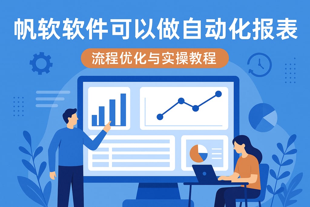 帆软软件可以做自动化报表吗？流程优化与实操教程