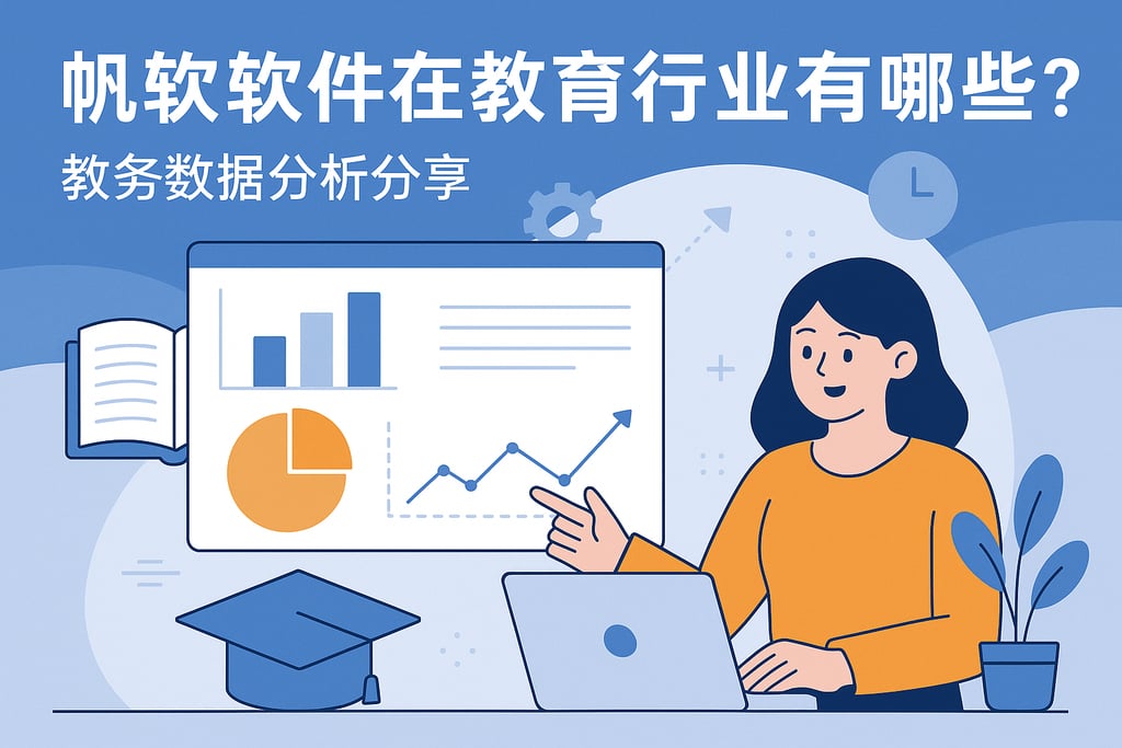帆软软件在教育行业有哪些优势？教务数据分析分享