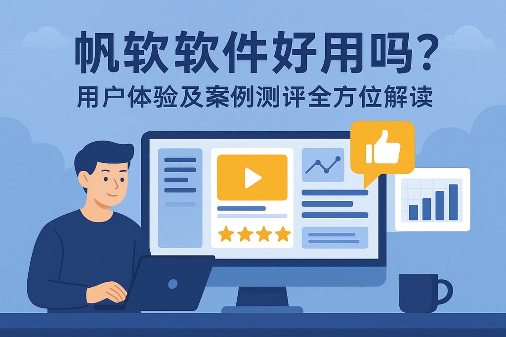 帆软软件好用吗？用户体验及案例测评全方位解读