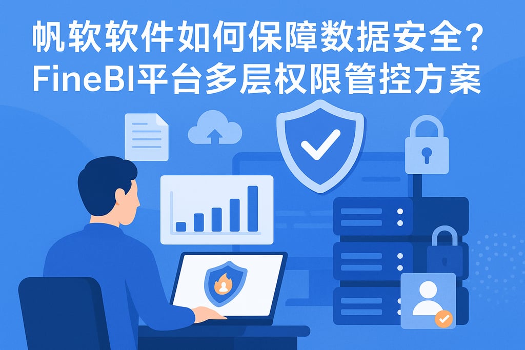 帆软软件如何保障数据安全？FineBI平台多层权限管控方案