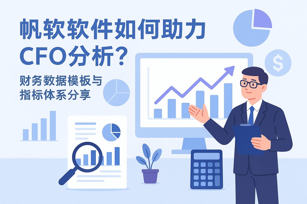 帆软软件如何助力CFO分析？财务数据模板与指标体系分享