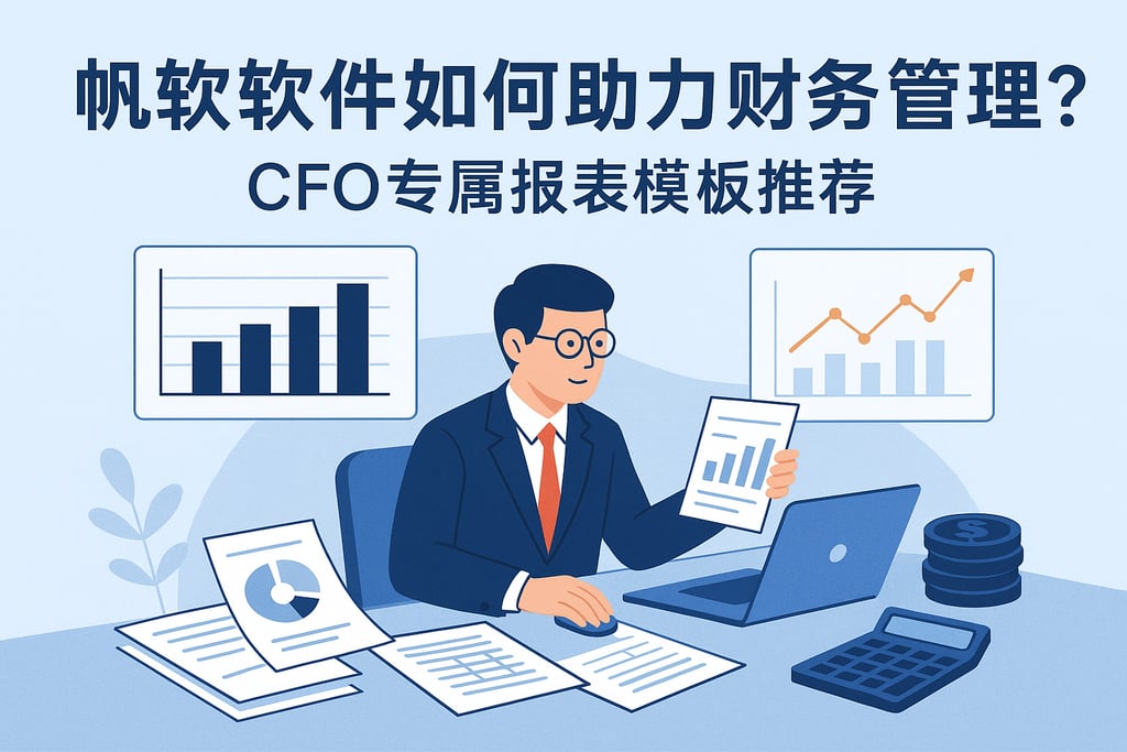 帆软软件如何助力财务管理？CFO专属报表模板推荐