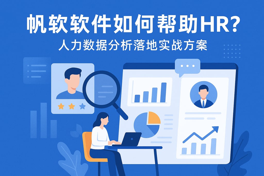 帆软软件如何帮助HR？人力数据分析落地实战方案
