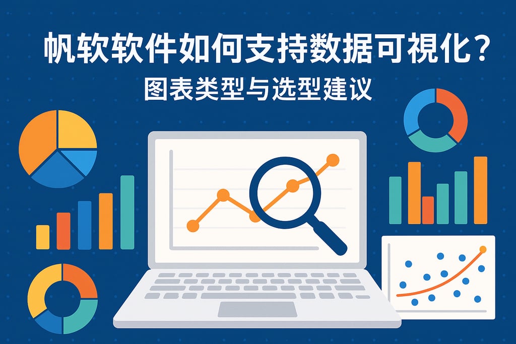 帆软软件如何支持数据可视化？图表类型与选型建议