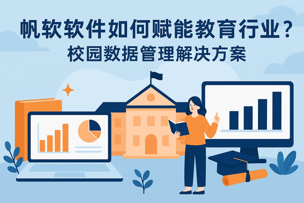 帆软软件如何赋能教育行业？校园数据管理解决方案