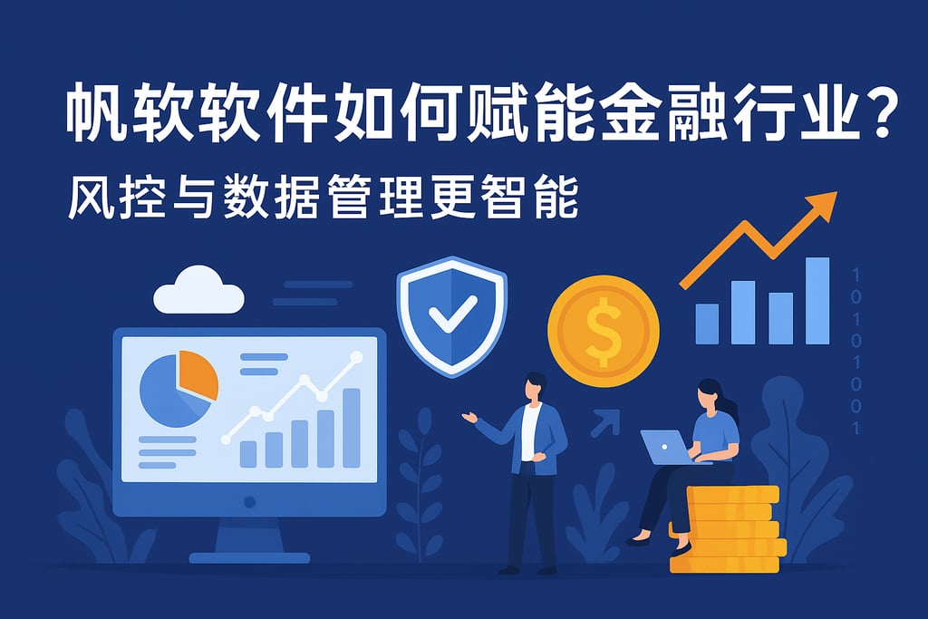 帆软软件如何赋能金融行业？风控与数据管理更智能