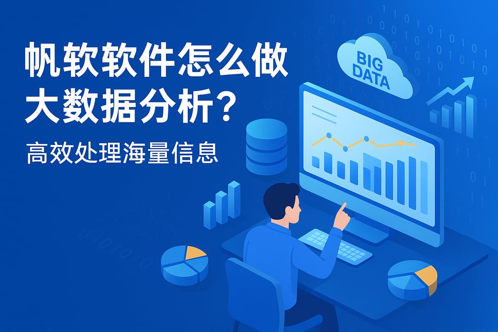 帆软软件怎么做大数据分析？高效处理海量信息
