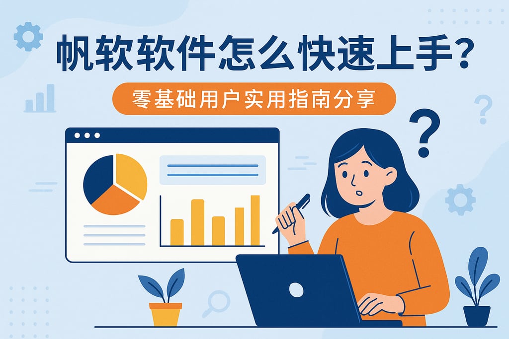 帆软软件怎么快速上手？零基础用户实用指南分享
