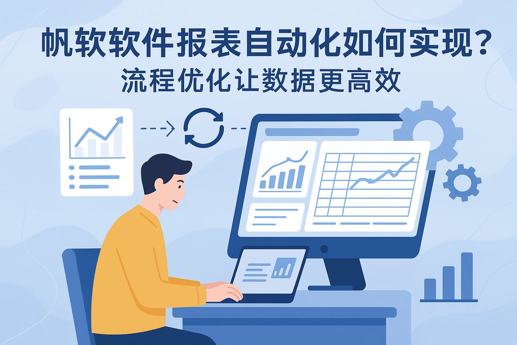 帆软软件报表自动化如何实现？流程优化让数据更高效