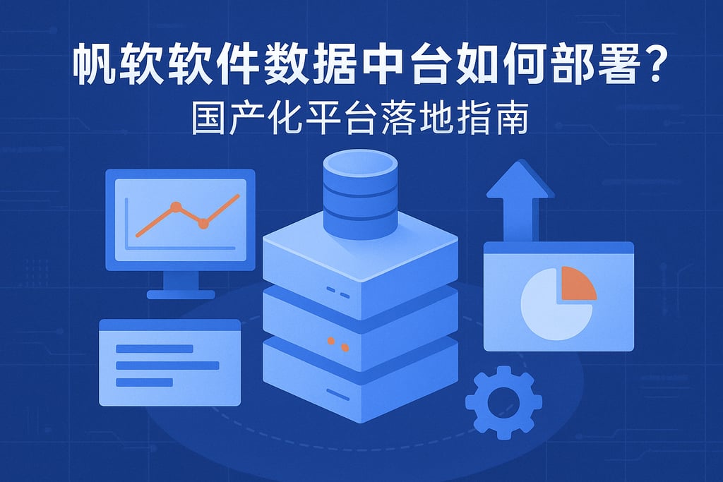 帆软软件数据中台如何部署？国产化平台落地指南