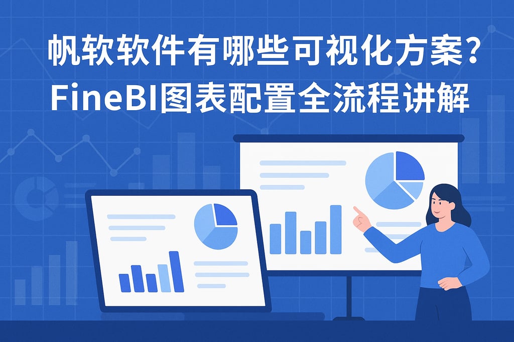 帆软软件有哪些可视化方案？FineBI图表配置全流程讲解