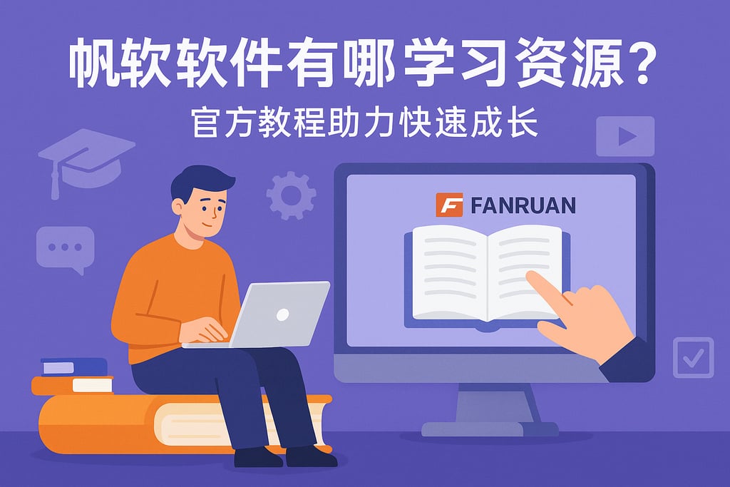 帆软软件有哪些学习资源？官方教程助力快速成长