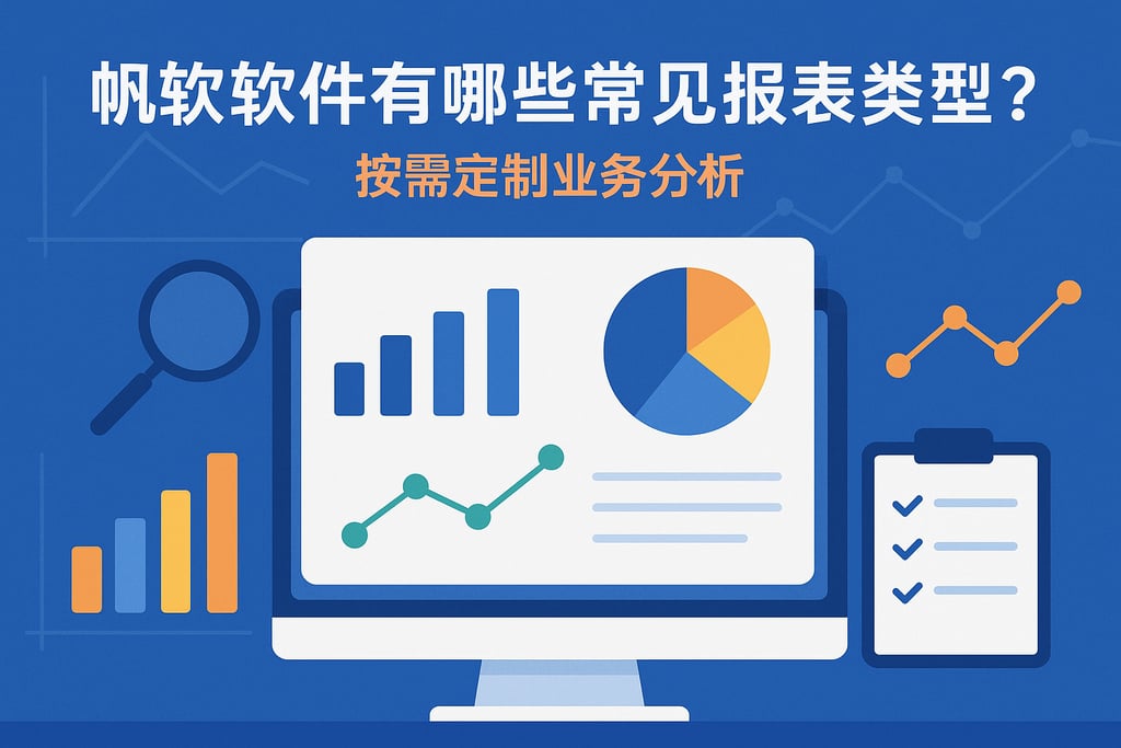 帆软软件有哪些常见报表类型？按需定制业务分析