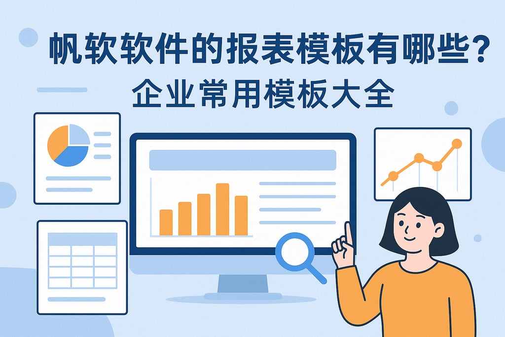 帆软软件的报表模板有哪些？企业常用模板大全
