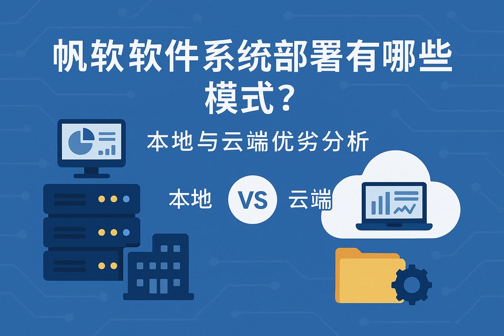 帆软软件系统部署有哪些模式？本地与云端优劣分析