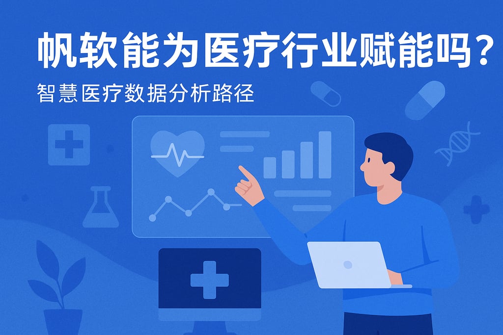 帆软软件能为医疗行业赋能吗？智慧医疗数据分析路径