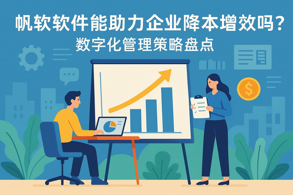 帆软软件能助力企业降本增效吗？数字化管理策略盘点