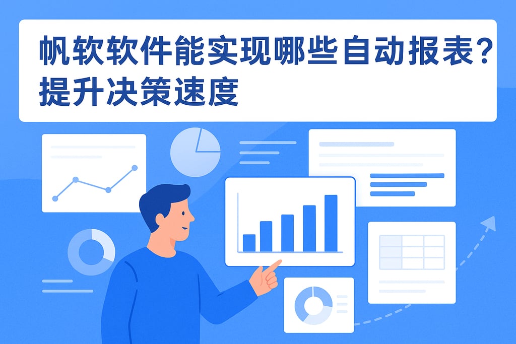 帆软软件能实现哪些自动报表？提升决策速度