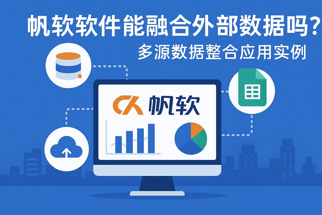 帆软软件能融合外部数据吗？多源数据整合应用实例