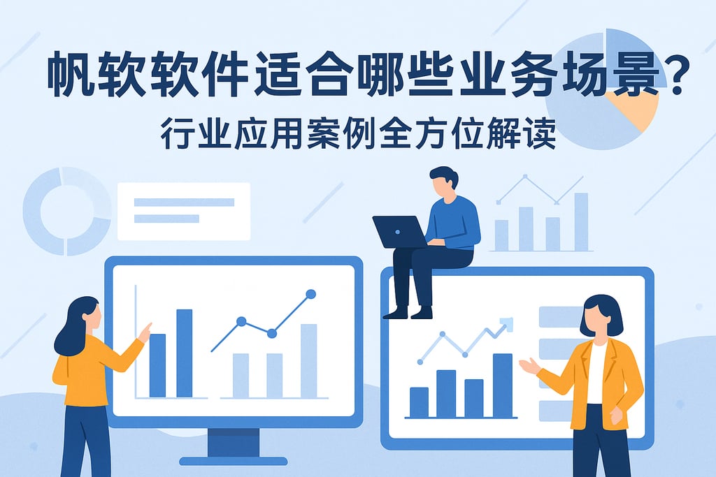 帆软软件适合哪些业务场景？行业应用案例全方位解读