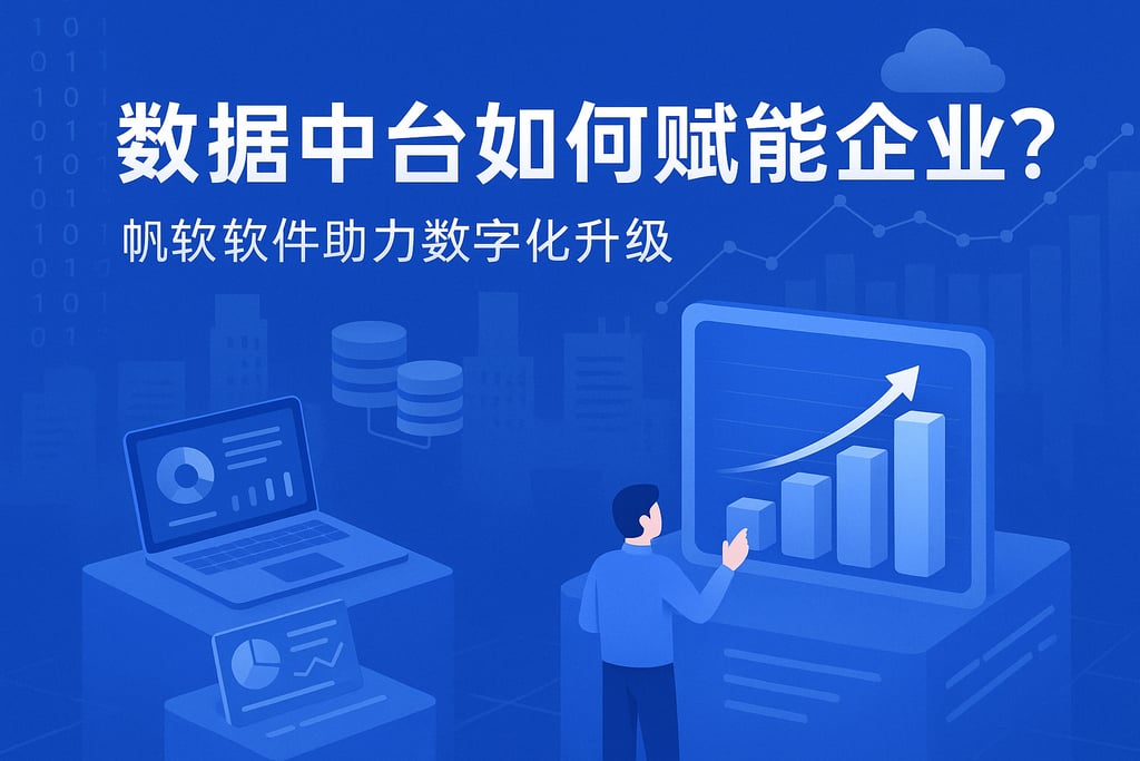 数据中台如何赋能企业？帆软软件助力数字化升级