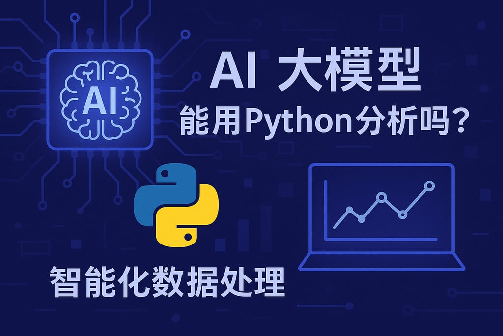 AI大模型能用Python分析吗？智能化数据处理趋势