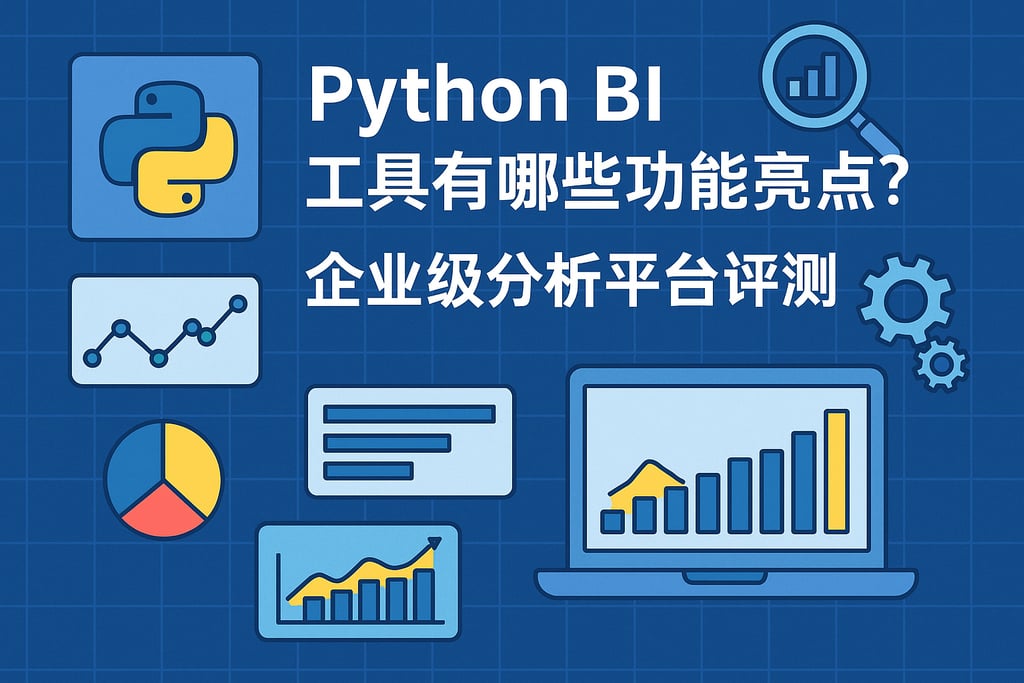 PythonBI工具有哪些功能亮点？企业级分析平台评测