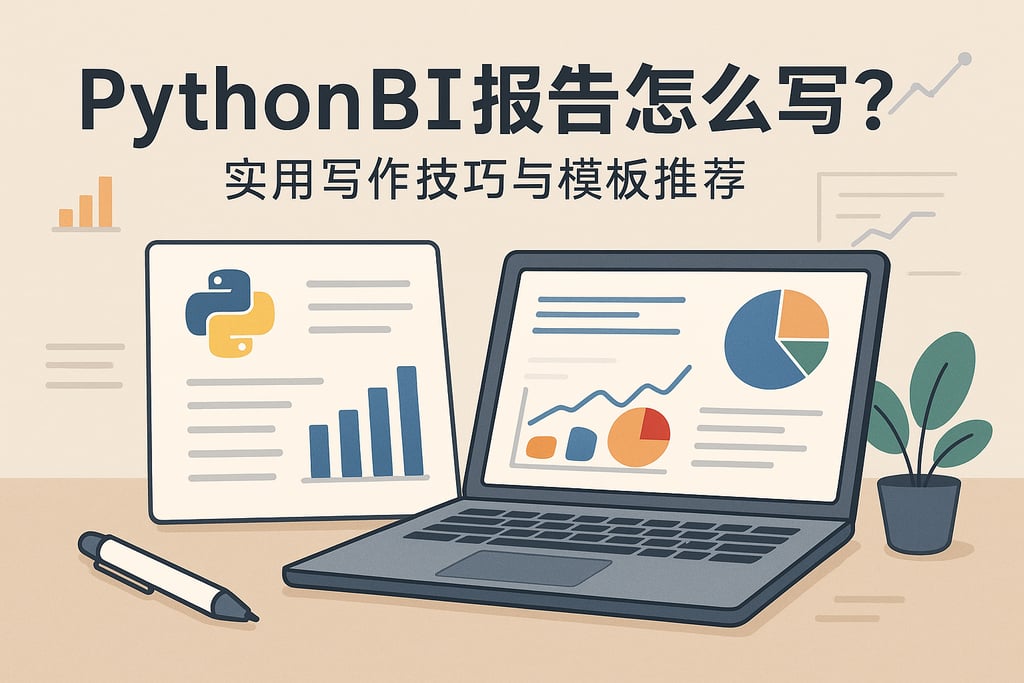 PythonBI报告怎么写？实用写作技巧与模板推荐