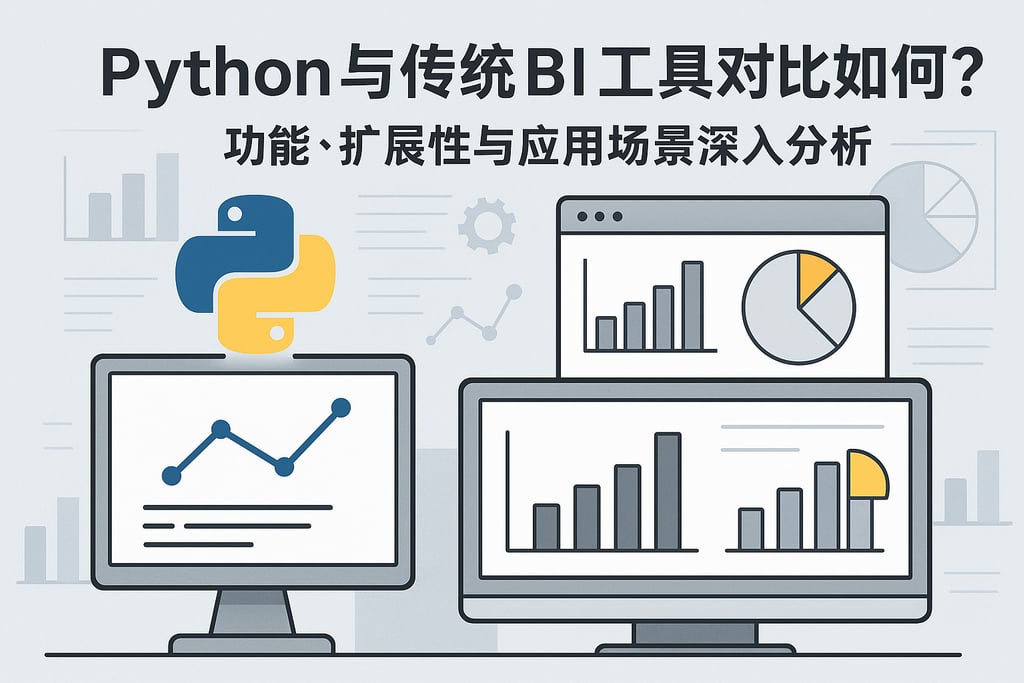 Python与传统BI工具对比如何？功能、扩展性与应用场景深入分析