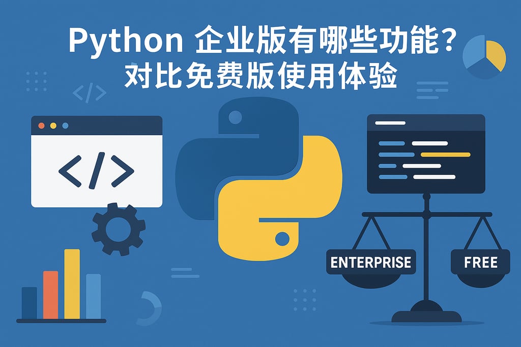 Python企业版有哪些功能？对比免费版使用体验