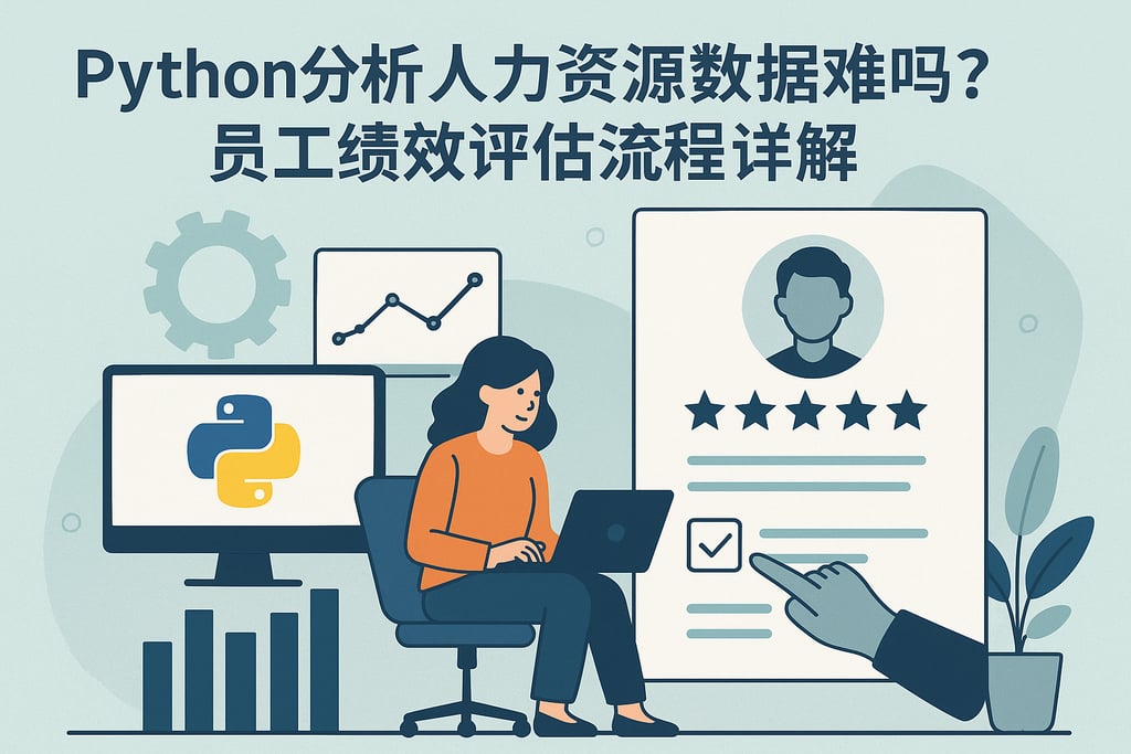 Python分析人力资源数据难吗？员工绩效评估流程详解