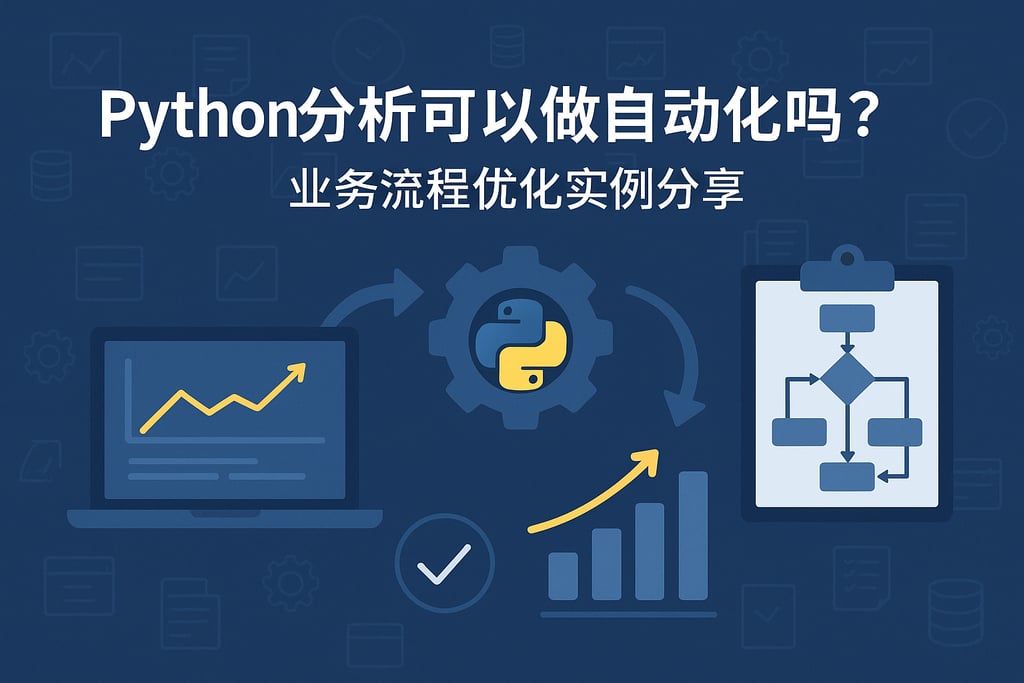 Python分析可以做自动化吗？业务流程优化实例分享