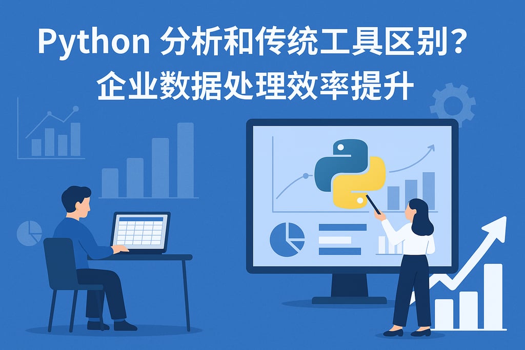 Python分析和传统工具区别？企业数据处理效率提升