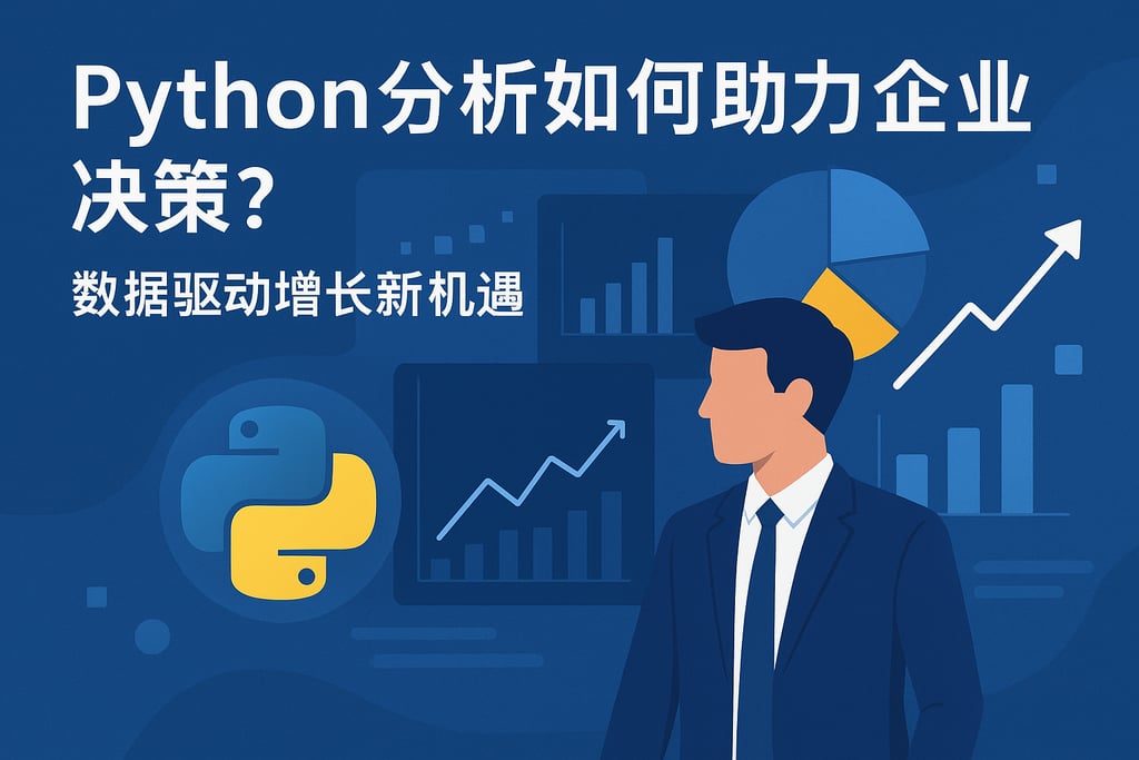 Python分析如何助力企业决策？数据驱动增长新机遇