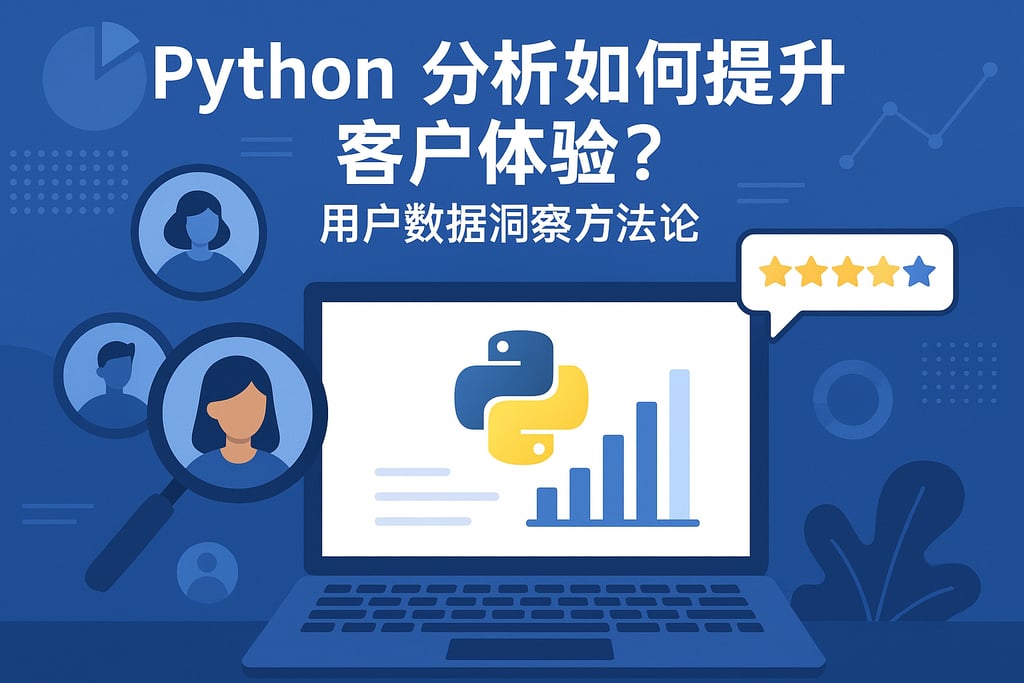 Python分析如何提升客户体验？用户数据洞察方法论