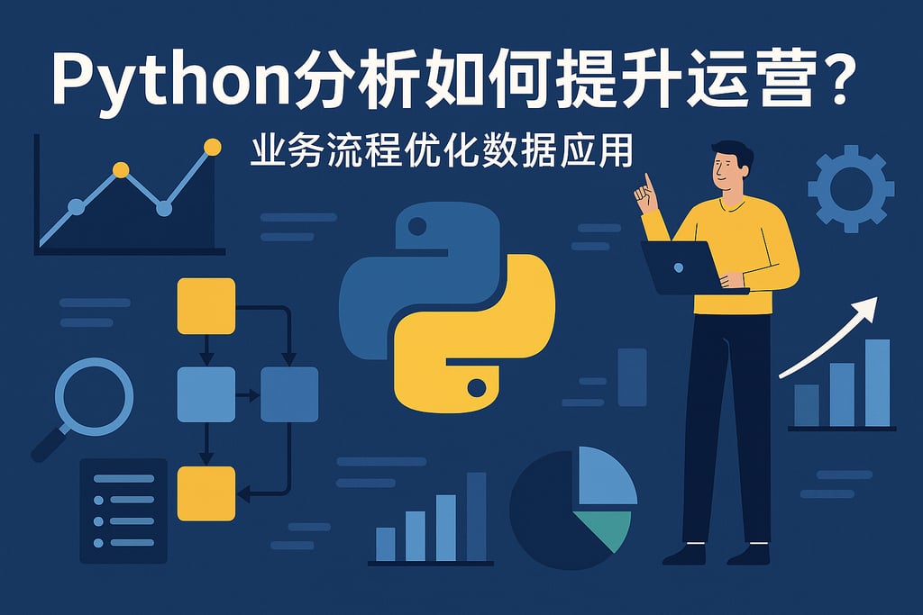 Python分析如何提升运营？业务流程优化数据应用