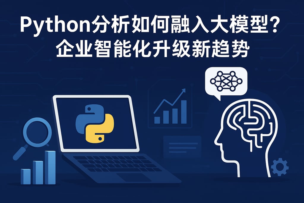 Python分析如何融入大模型？企业智能化升级新趋势