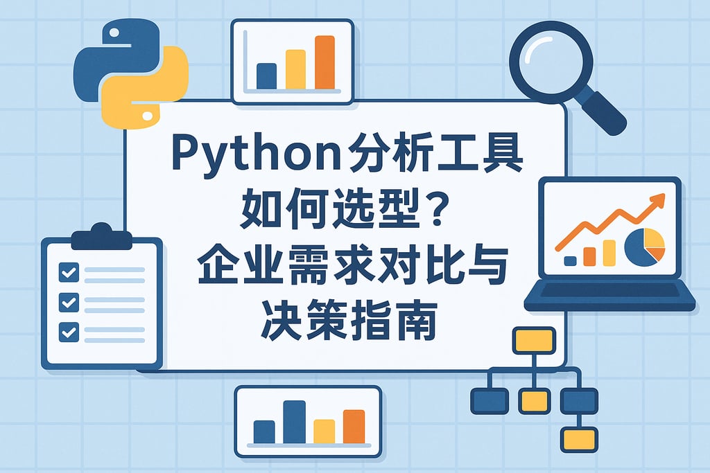 Python分析工具如何选型？企业需求对比与决策指南
