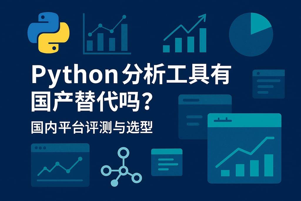 Python分析工具有国产替代吗？国产平台评测与选型