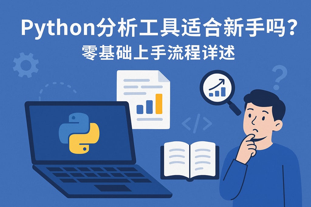 Python分析工具适合新手吗？零基础上手流程详述