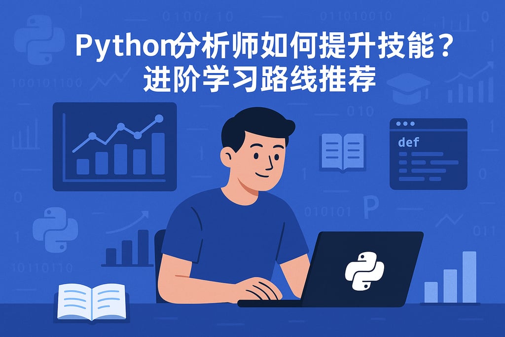 Python分析师如何提升技能？进阶学习路线推荐