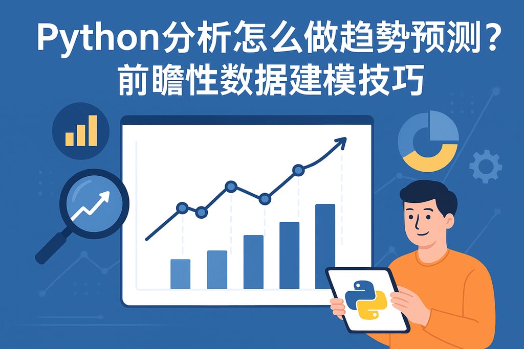Python分析怎么做趋势预测？前瞻性数据建模技巧