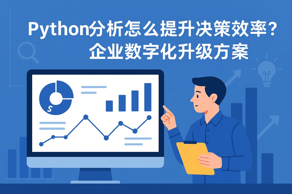 Python分析怎么提升决策效率？企业数字化升级方案