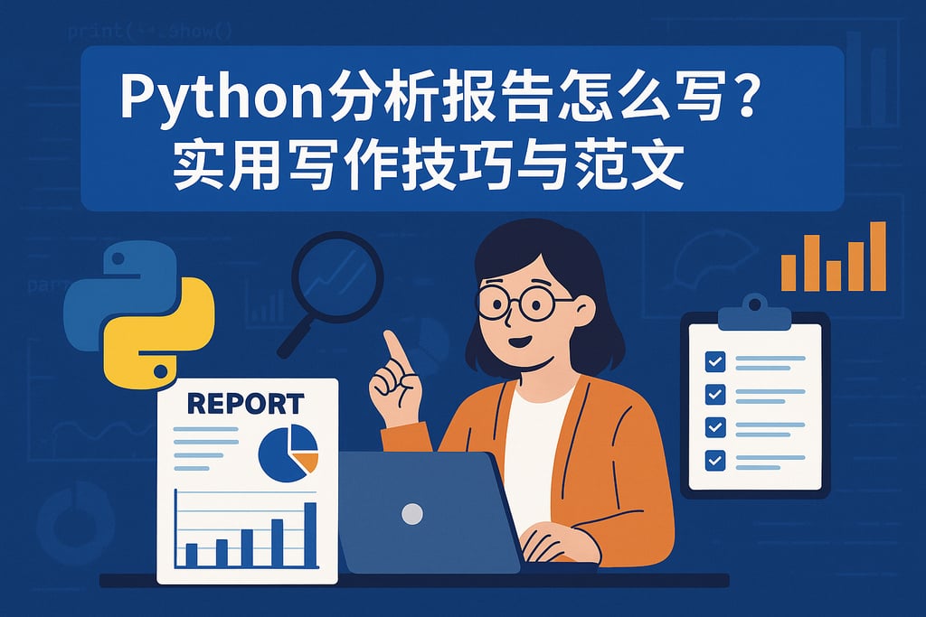 Python分析报告怎么写？实用写作技巧与范文