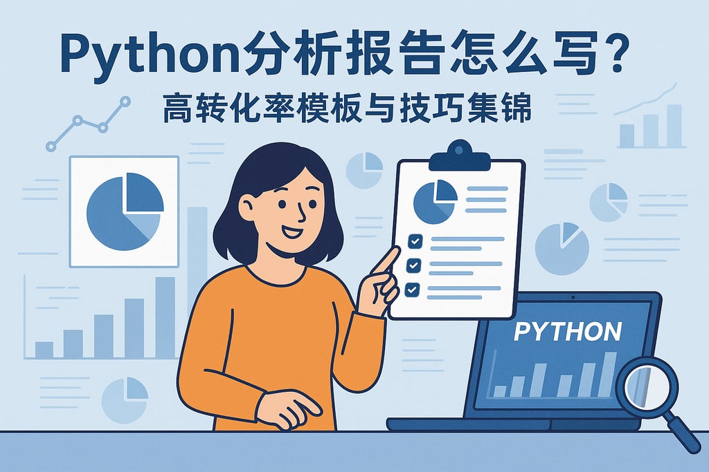 Python分析报告怎么写？高转化率模板与技巧集锦