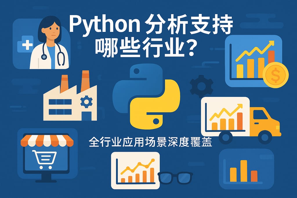 Python分析支持哪些行业？全行业应用场景深度覆盖