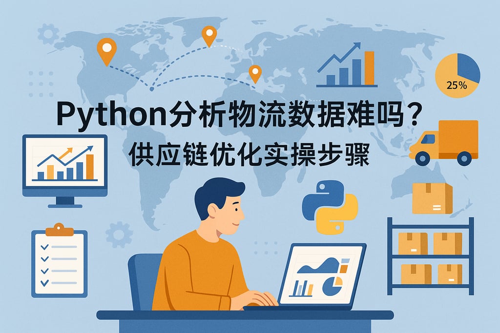 Python分析物流数据难吗？供应链优化实操步骤