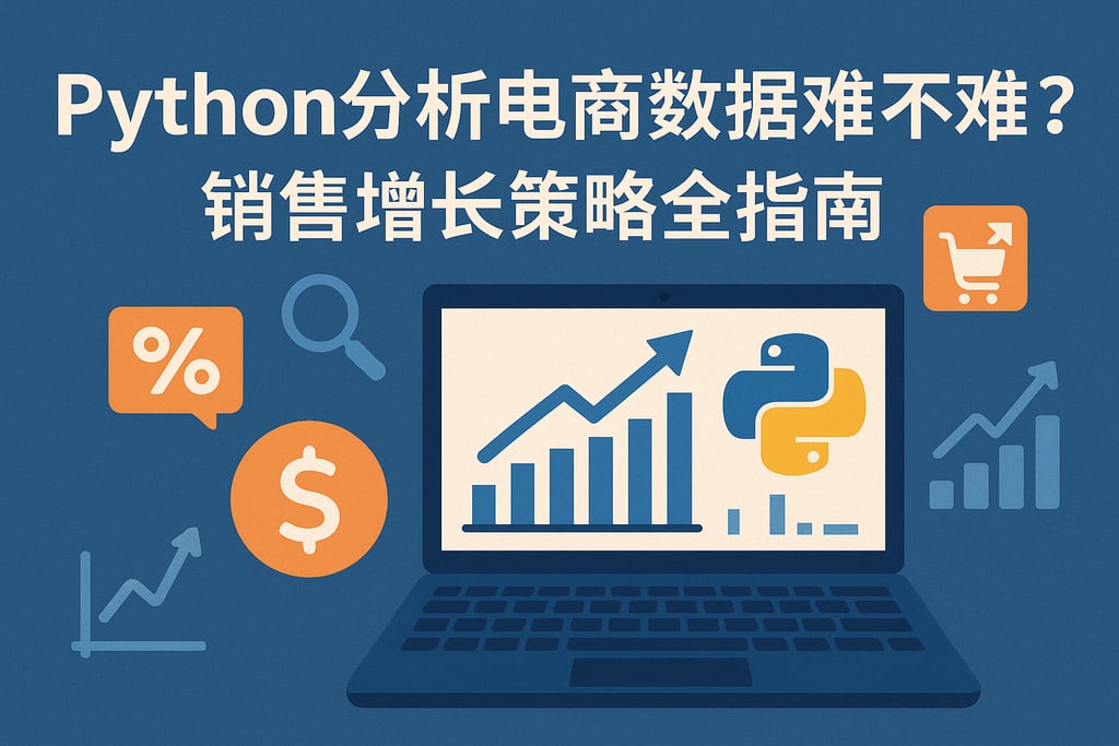 Python分析电商数据难不难？销售增长策略全指南