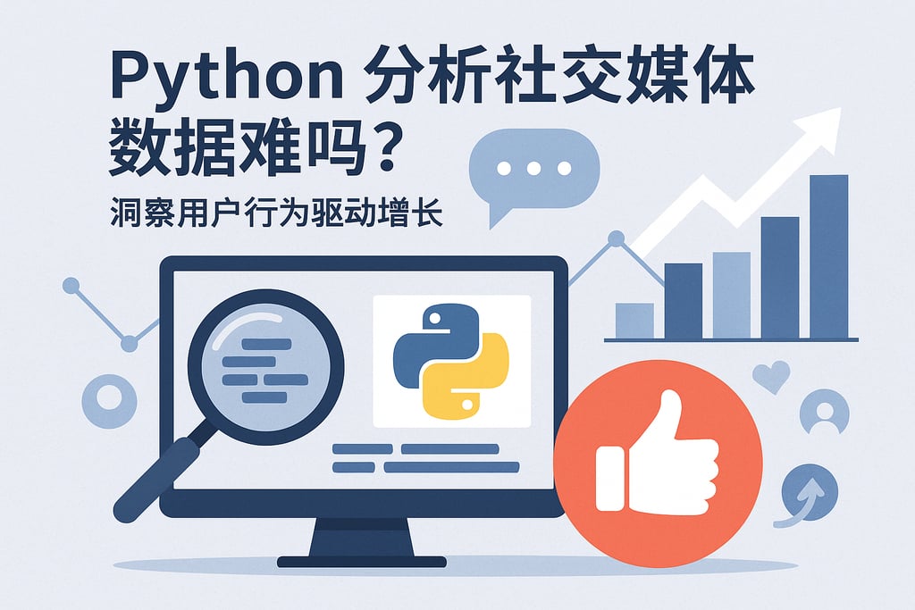 Python分析社交媒体数据难吗？洞察用户行为驱动增长