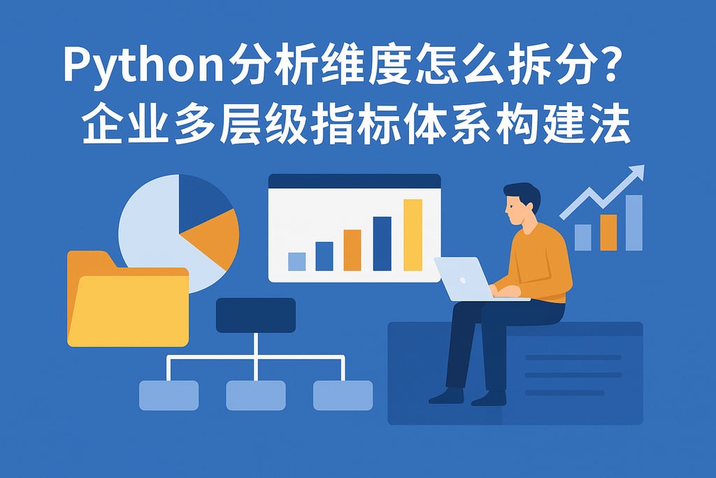 Python分析维度怎么拆分？企业多层级指标体系构建法